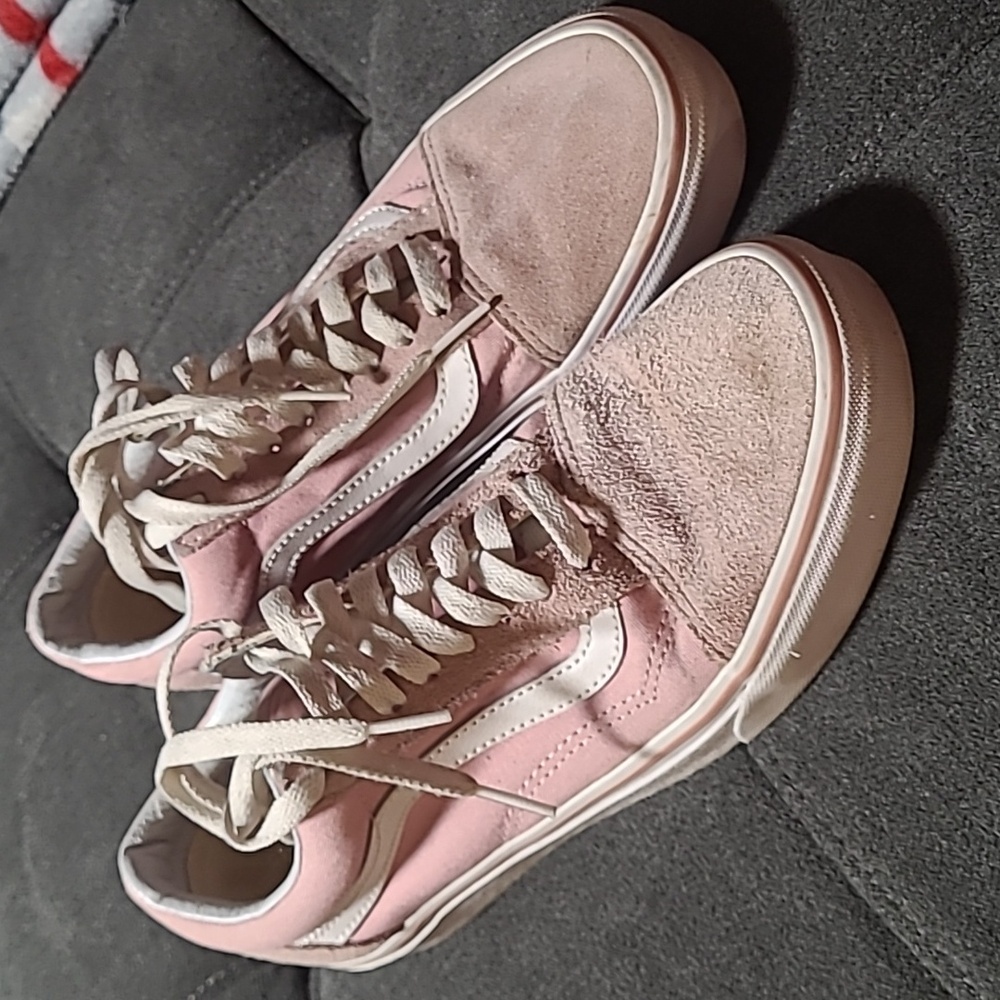 Vans Women's Blush Pink Sneakers 8.5